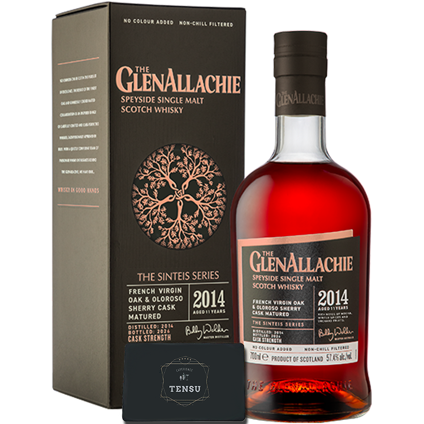 GlenAllachie 11Y The Sinteis Series Part III (2014-2025) Scottish VO &amp; Oloroso Sherry 57.4 TSS "OB"