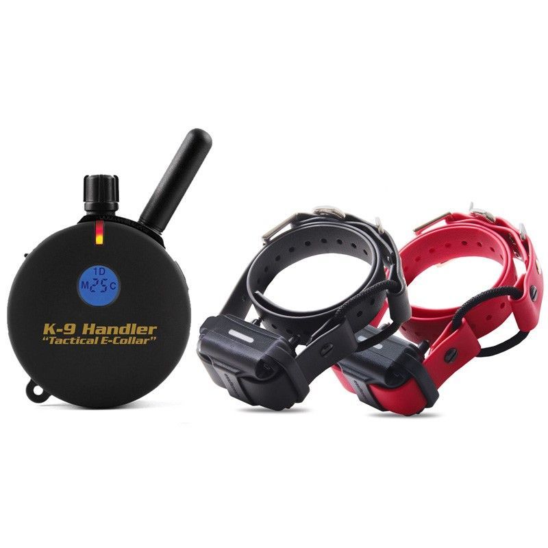 K9-802 2 DOG K9 HANDLER ON 33″ BUNGEE COLLARS