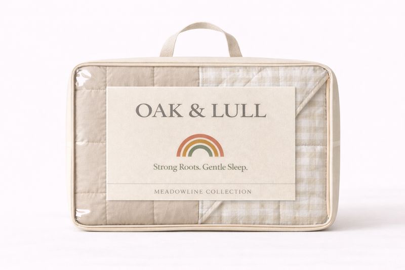 Meadowline Collection – Reversible Polycotton (Stone)