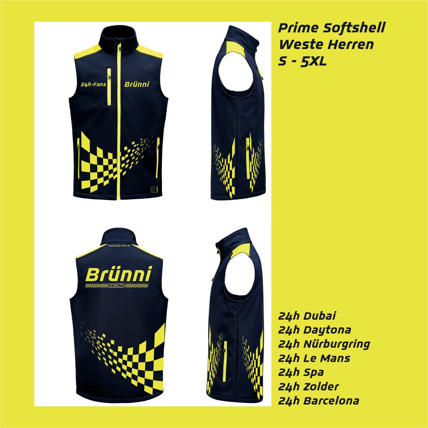 Softshell Weste Männer