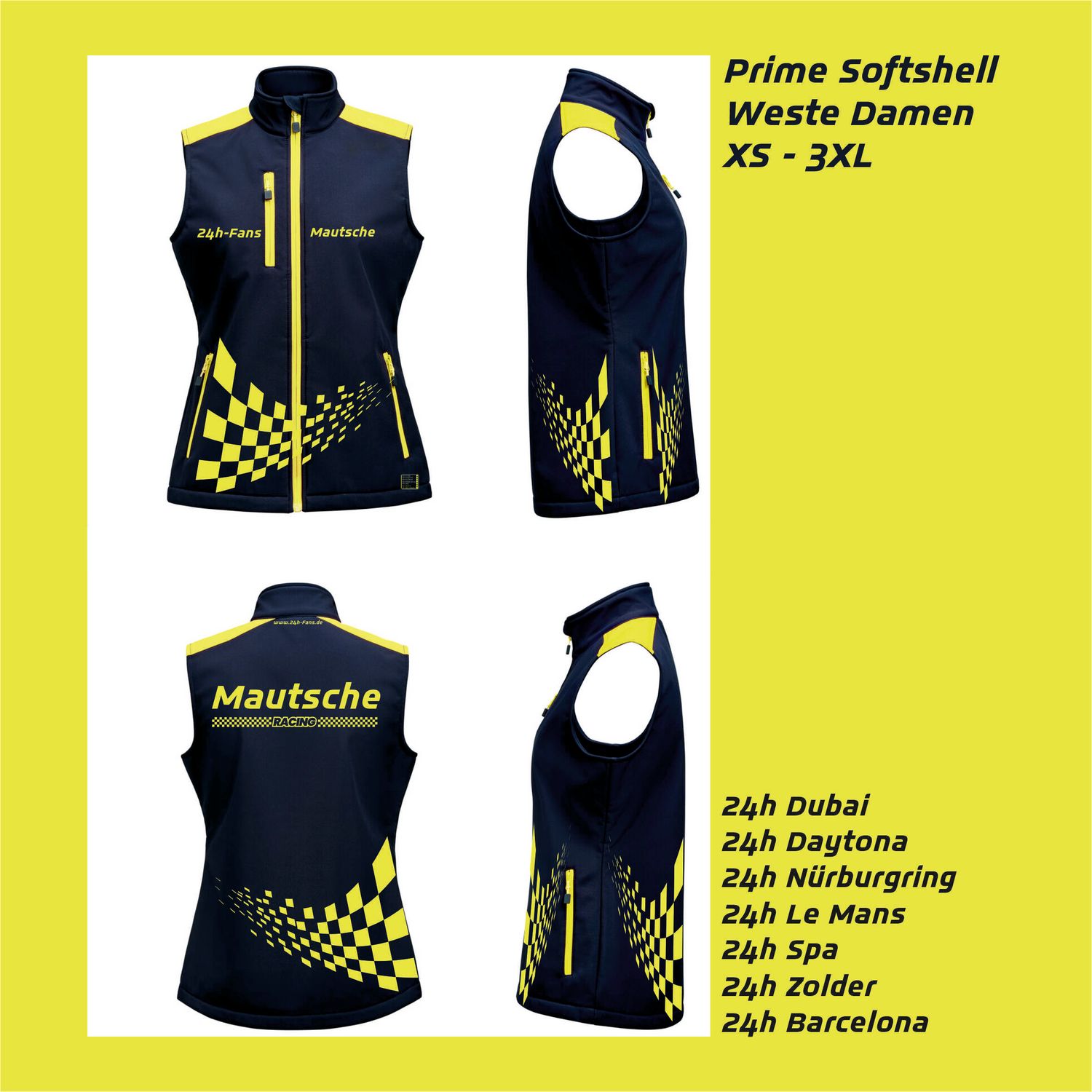 Softshell Weste Frauen