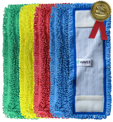 Microfiber Mesh POCKET Flat Mop - 18"