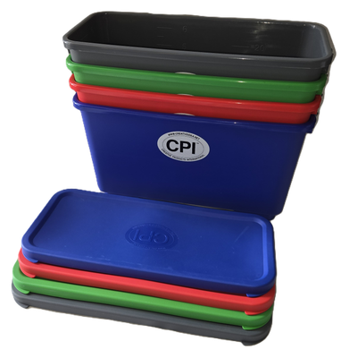 Bucket 6 gallon - fits 18" Flat Mops