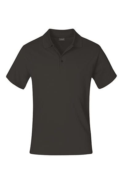 Koszulka polo premium ciemnoszara