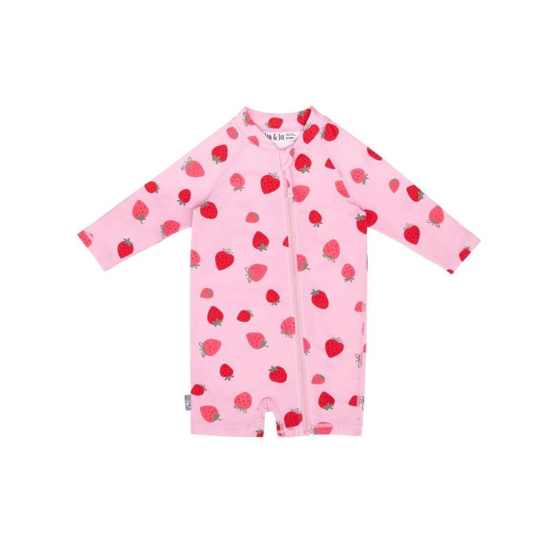 Jan &amp; Jul 1pc UV Suit Pink Strawberry