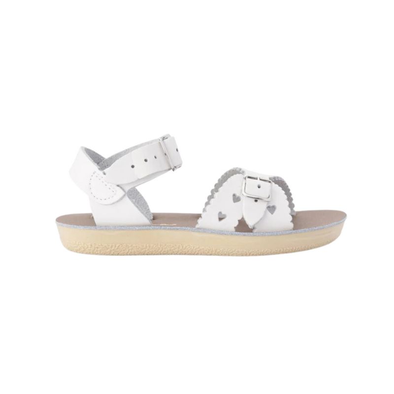 Saltwater Sweetheart Sandal White