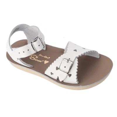Saltwater Sweetheart Sandal White