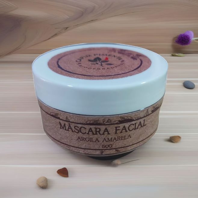 Yellow Clay Facial Mask, 50g