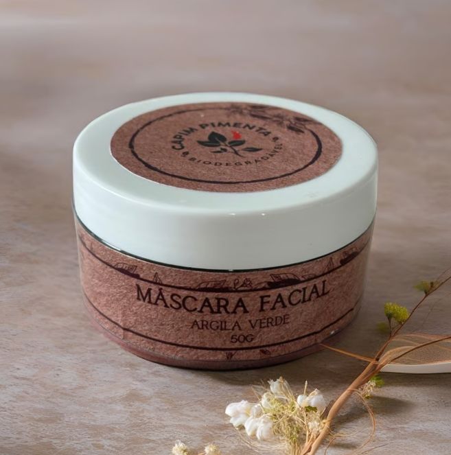 Green Clay Facial Mask, 50g