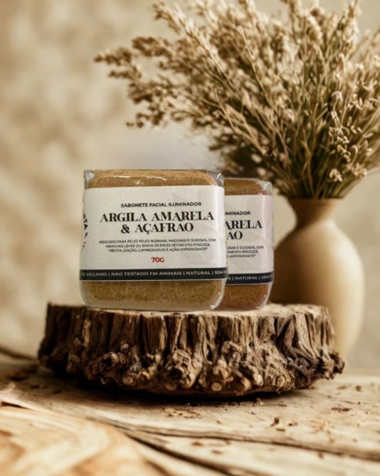 Yellow Clay Facial Soap, 70g
