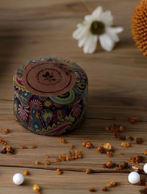 Insect Repellent Candle with Essential Oils, 80g