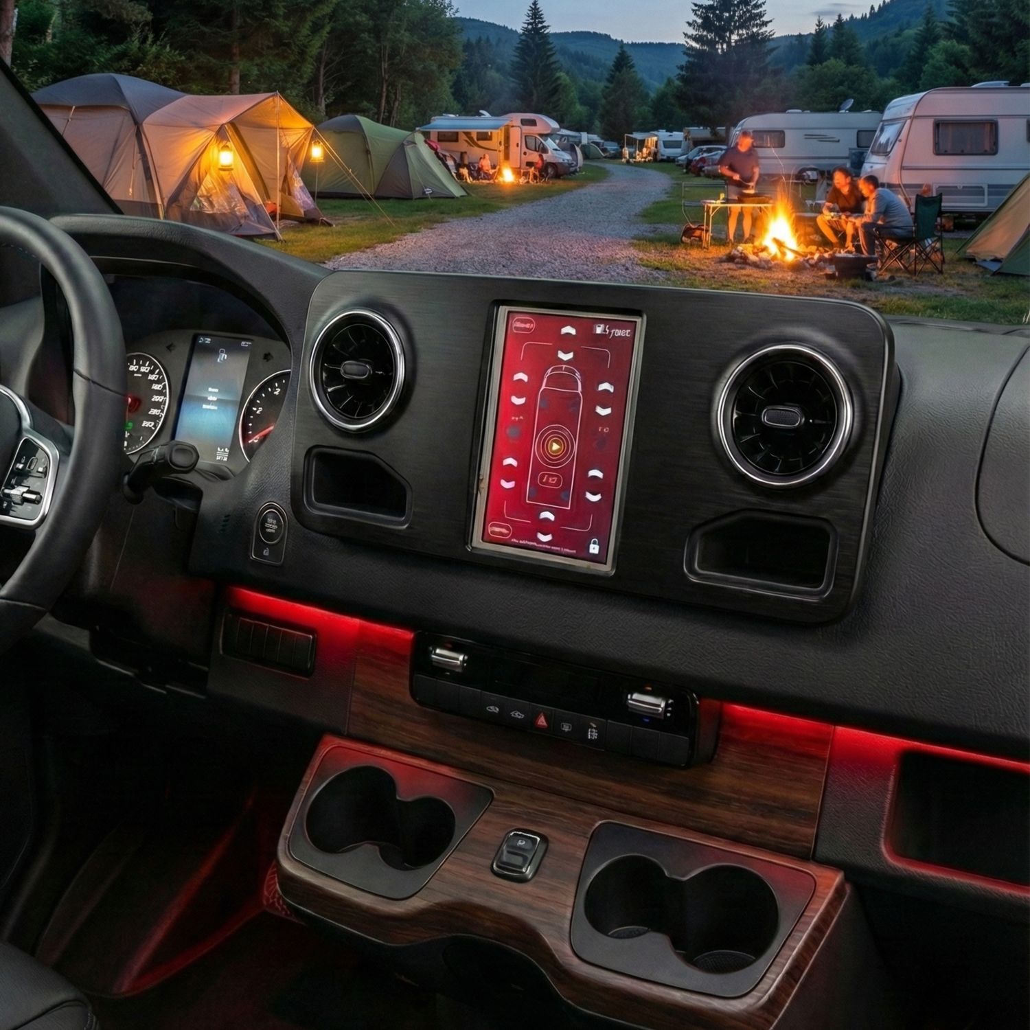 Heavy-Line Motorhome Kit – Touch Screen Panel (EXP)