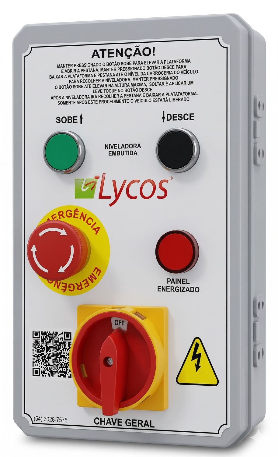 Embedded Electro-Hydraulic Dock Leveler Automation Kit – Three-Phase 220V NR10 – 24V Coil