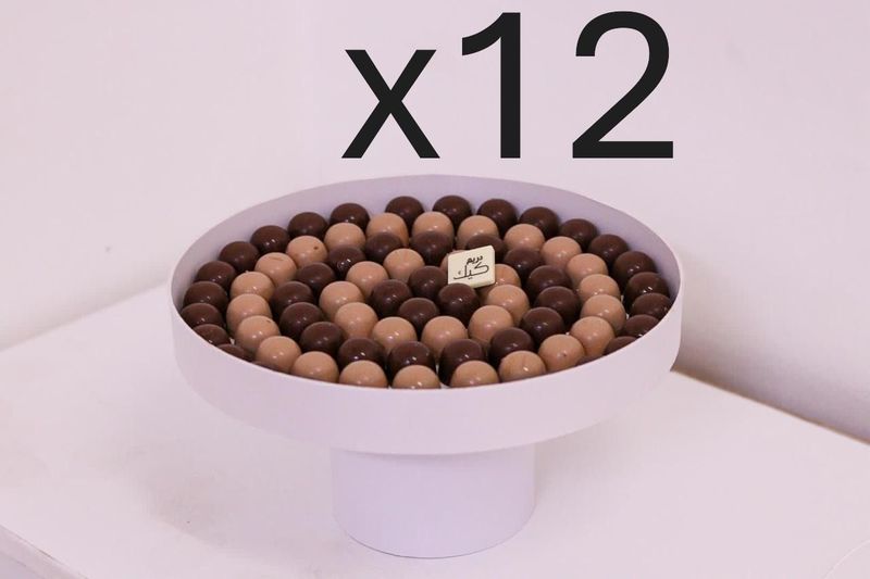 درزن  صينية فوركس بقاعدة (29سم) cap (x12)