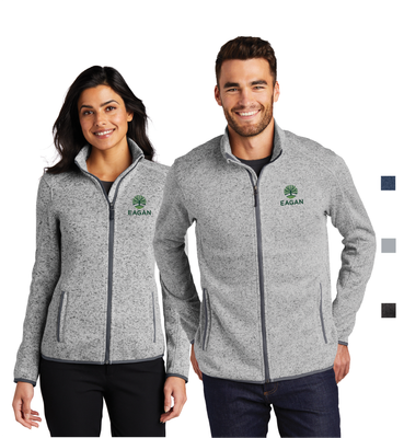 City of Eagan Port Authority Sweater Fleece Jacket - Men's &amp; Ladies