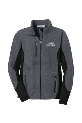 Ron the Sewer Rat Port Authority R-Tek Pro Fleece Full-Zip Jacket