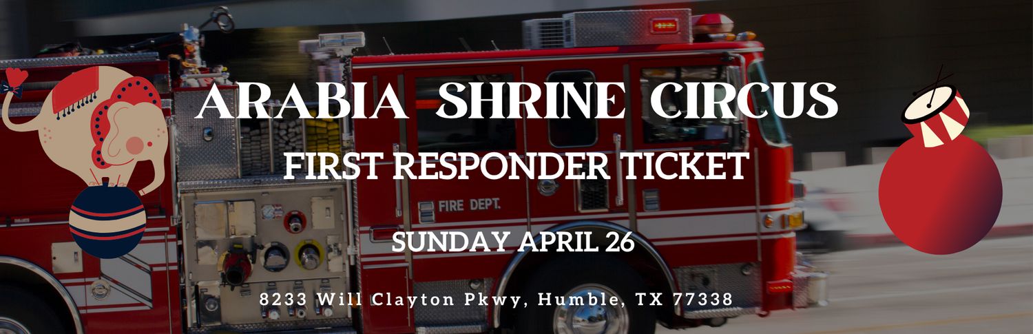 First Responder Discounted Ticket