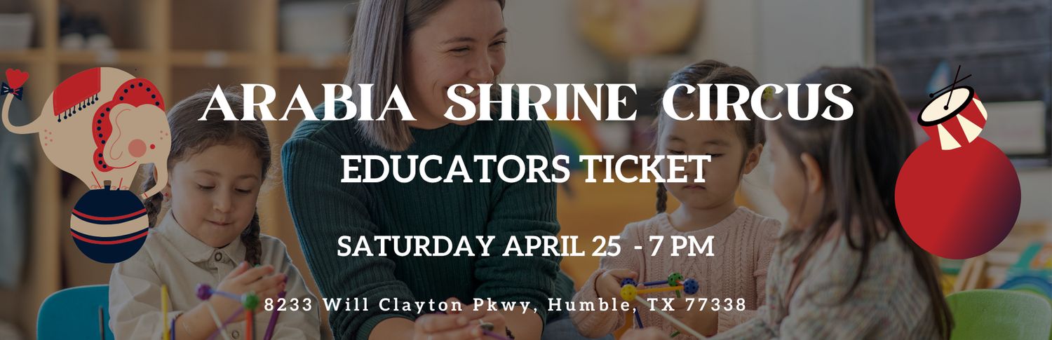 Educators | Saturday April 25 - 7 pm