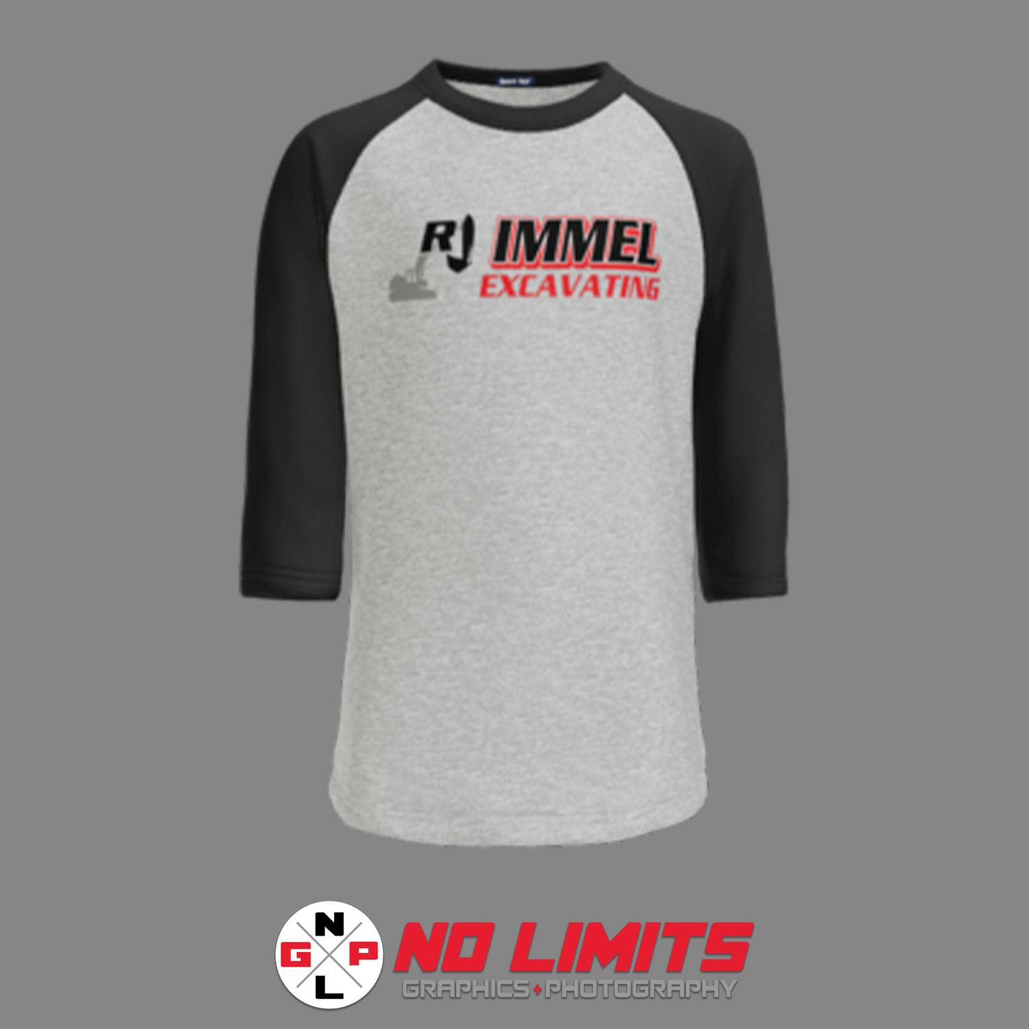 RJ IMMEL EXCAVATING SPORT-TEK YOUTH COLORBLOCK JERSEY