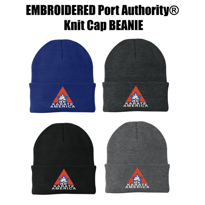 EMBROIDERED Port Authority® Knit Cap BEANIE