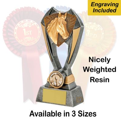 Horse Trophies (Resin) Engraving Included