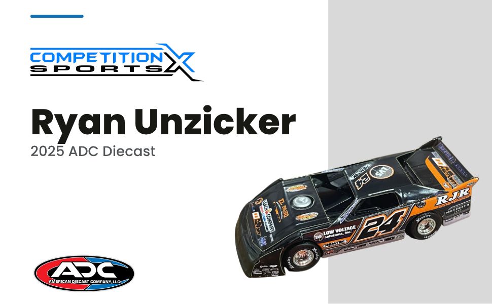 2025 Ryan Unzicker 1/64 Diecast
