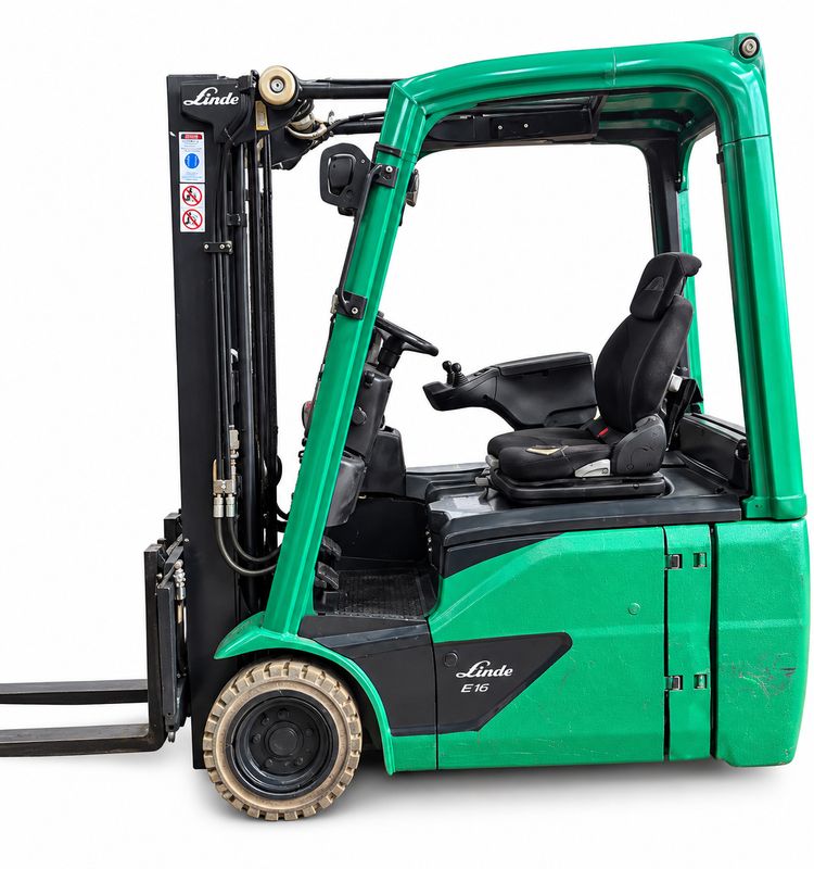 Carrello Elevatore Elettrico Linde E16-02 Usato – Portata 1600 kg – Altezza 3000 mm
