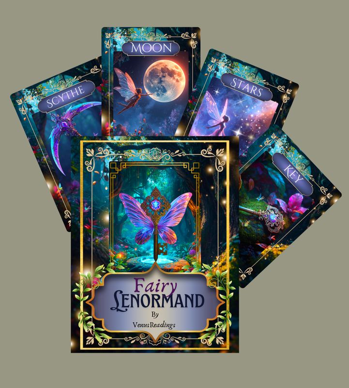 Fairy Lenormand ✨️ Large Deck