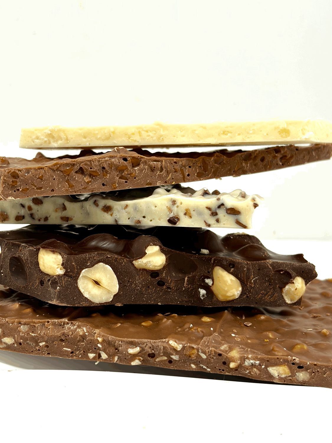 400 gram breekchocolade in verschillende smaken, om van te genieten!