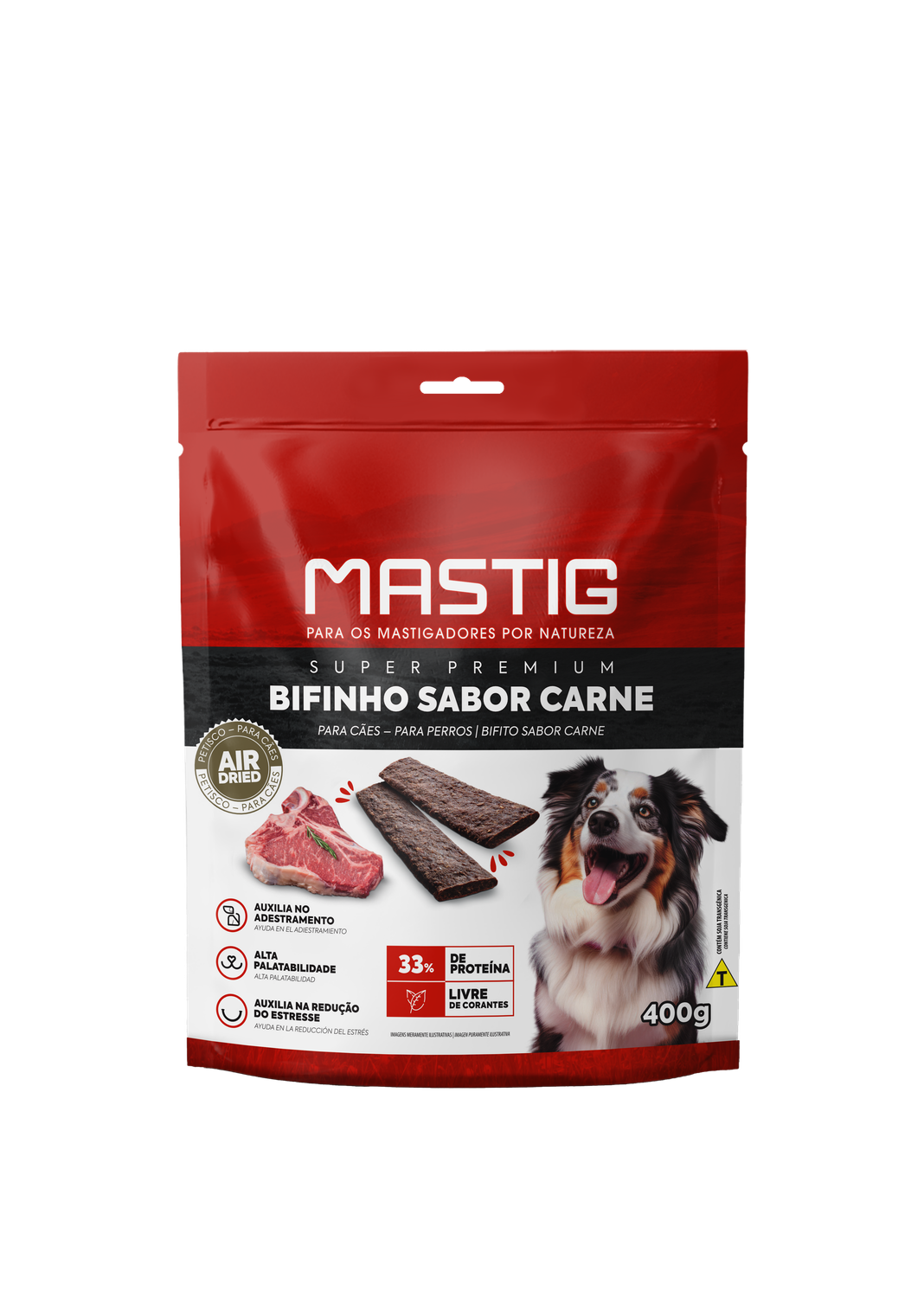 BIFINHO CÃO CARNE 400g