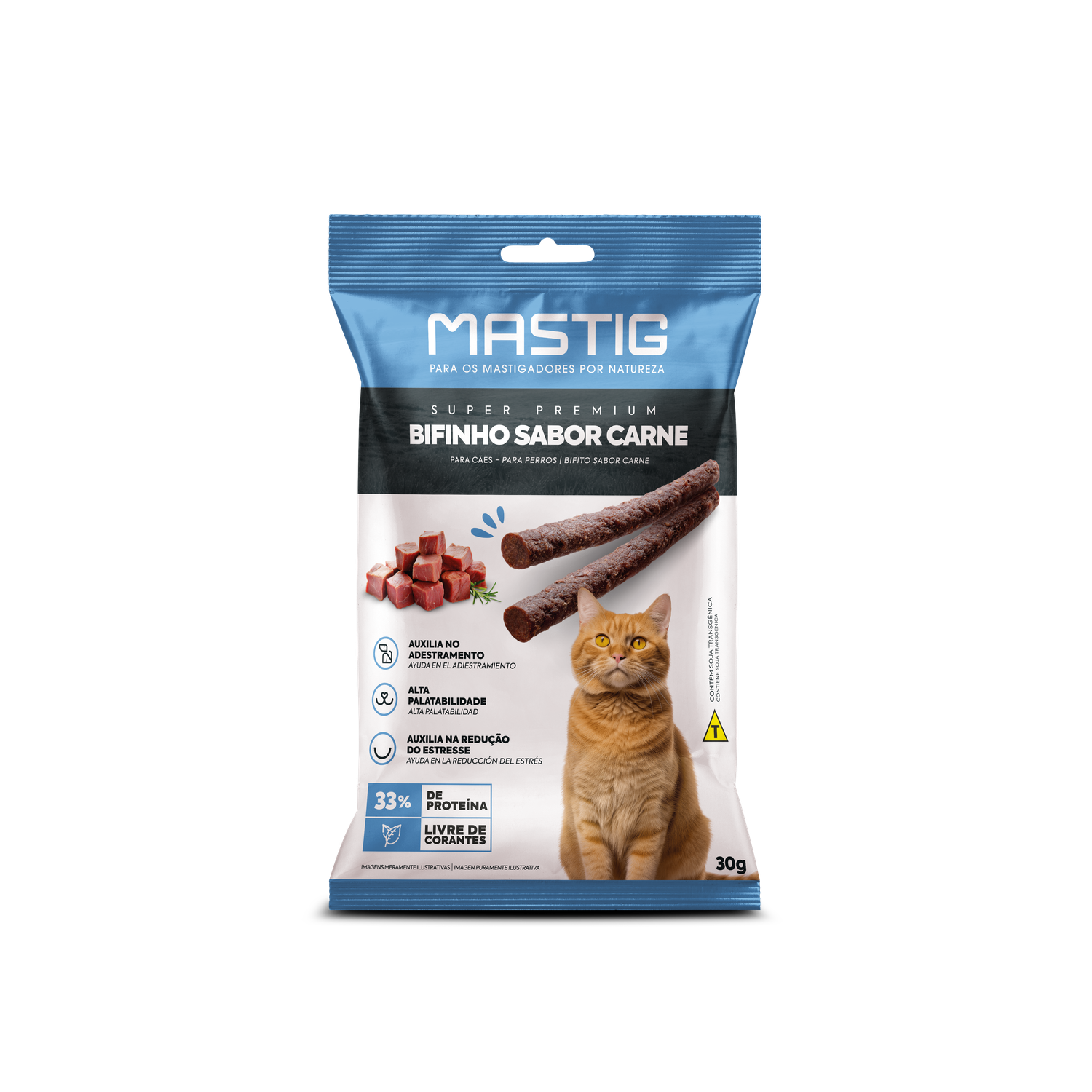 BIFINHO GATOS CARNE 30g