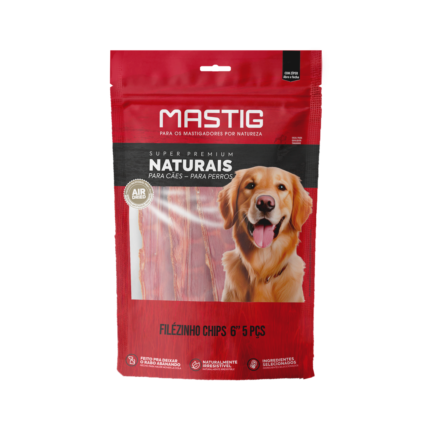 FILEZINHO CHIPS 6" 5 UN