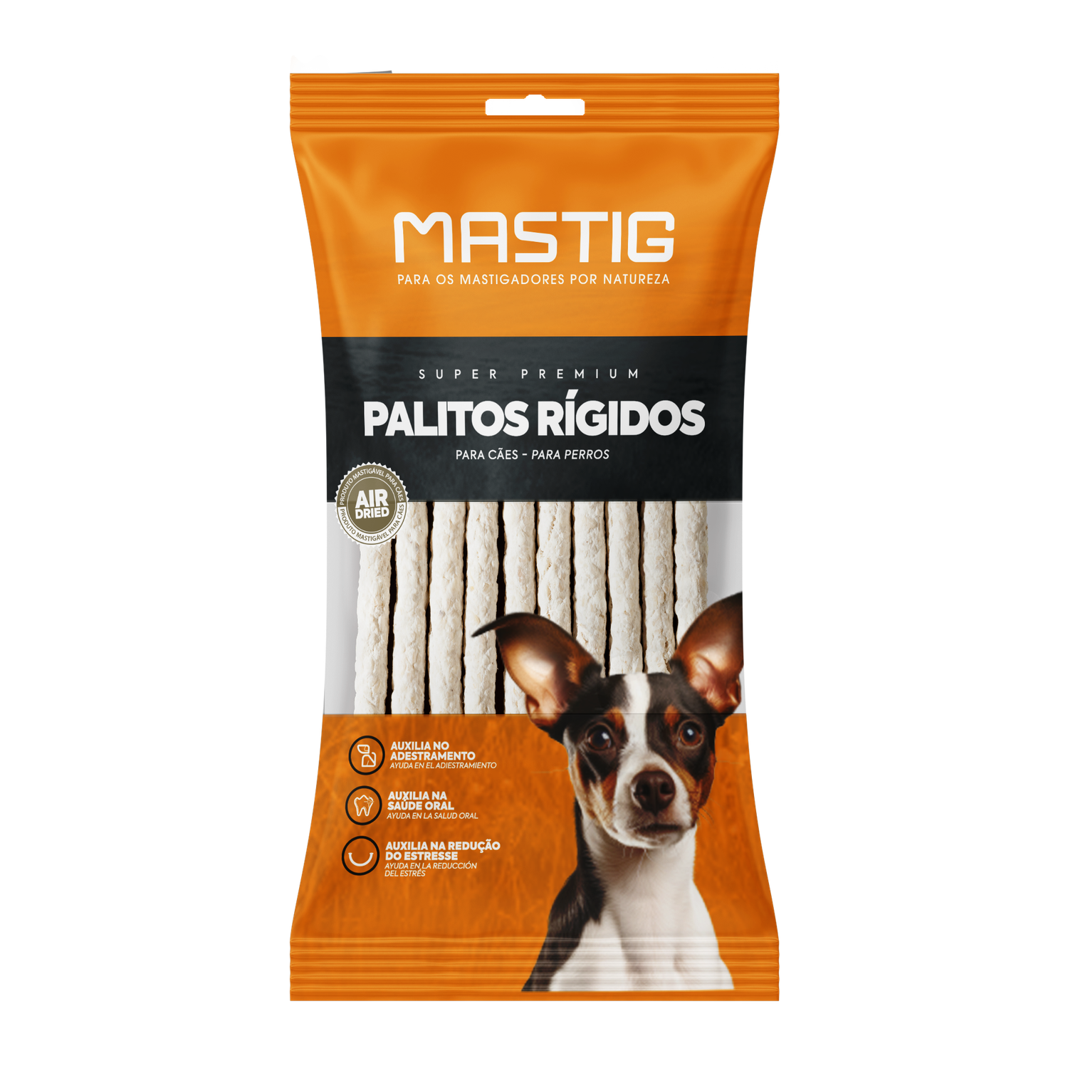 PALITO NATURAL 8mmx5" 10 UN