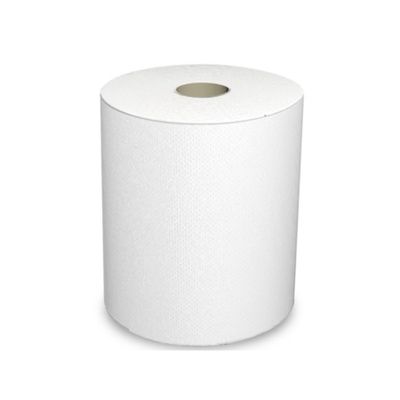 Hardwound Roll Towels, White (Case of 6)