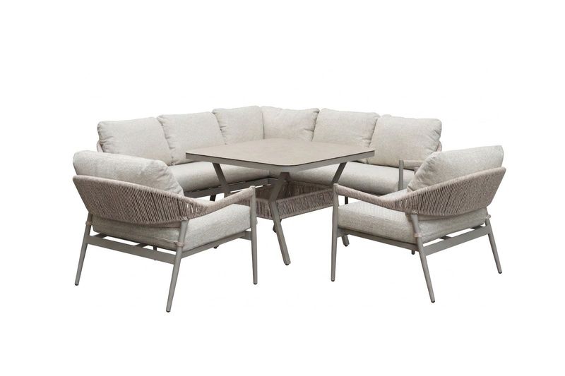 Nettlestone Compact Corner Lounge Set with Two Loveseats Nettlestone Compact Corner Lounge Set with Two Loveseats