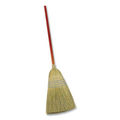 Rubbermaid® Commercial Corn-Fill Broom, Corn Fiber Bristles, 38