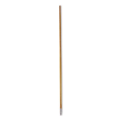 Rubbermaid® Commercial Lacquered-Wood Threaded-Tip Broom/Sweep Handle, 0.94