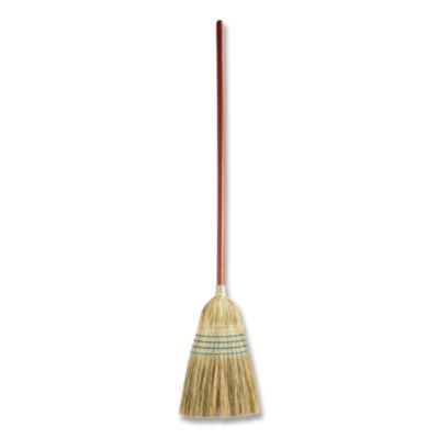 Rubbermaid® Commercial Corn-Fill Broom, Corn Fiber Bristles, 38