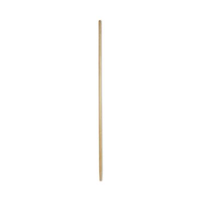 Boardwalk® Tapered End Broom Handle, Lacquered Wood, 1.13