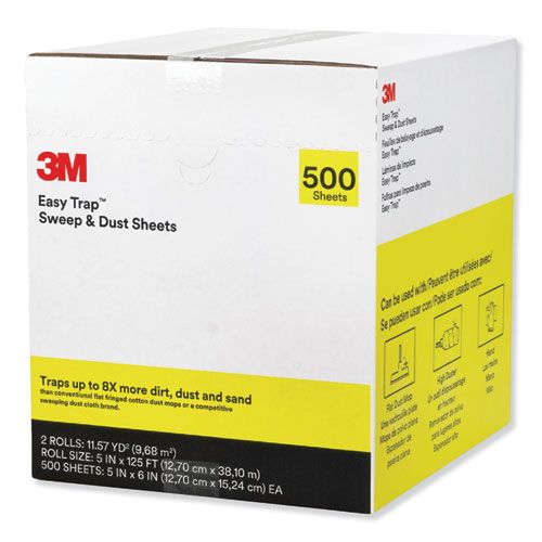 3M Easy Trap Duster Sweep and Dust Sheets, 5