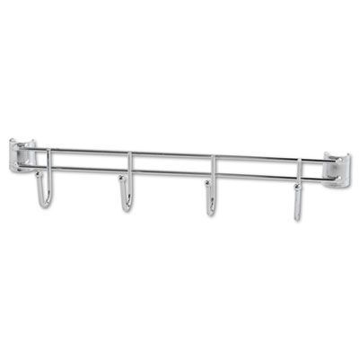 Alera® Hook Bars For Wire Shelving, Four Hooks, 18