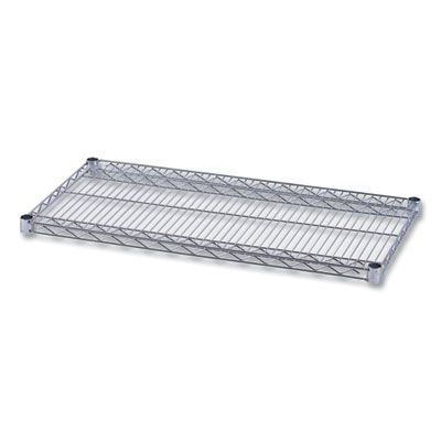Alera® Industrial Wire Shelving Extra Wire Shelves, 36w x 18d, Silver, 2 Shelves/Carton