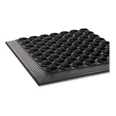 Crown Safewalk-Light Wet/Oily Floor Anti-Fatigue Drainage Mats, 0.5
