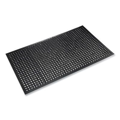 Crown Safewalk-Light Wet/Oily Floor Anti-Fatigue Drainage Mats, 0.5