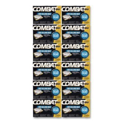 Combat® Source Kill MAX Ant Killing Bait, 0.21 oz, 6/Box 12 Boxes/Carton