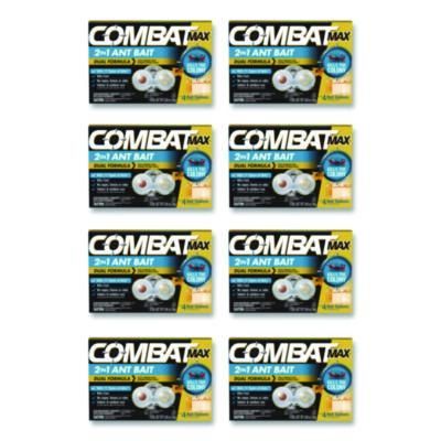 Combat® Max 2-in-1 Ant Bait, 4/Pack, 8 Packs/Carton