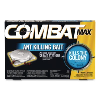 Combat® Source Kill MAX Ant Killing Bait, 0.21 oz, 6/Box 12 Boxes/Carton