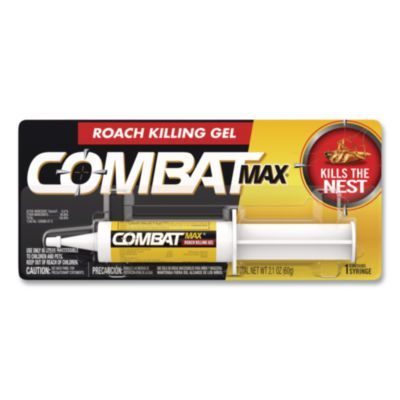 Combat® Source Kill Max Roach Control Gel, 2.1 oz Syringe, 12/Carton