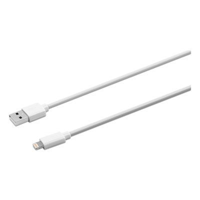 Innovera® USB Apple Lightning Cable, 6 ft, White