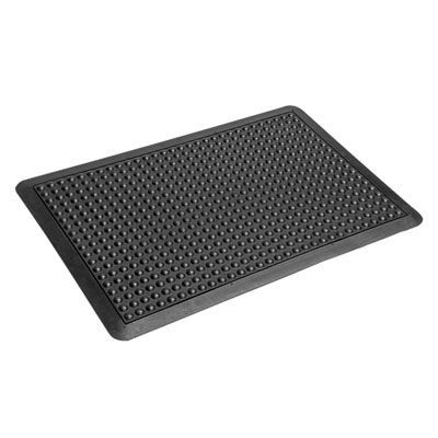 Crown Yoga-Flex, Rectangular, Black High/Low Bubble Surface, 36